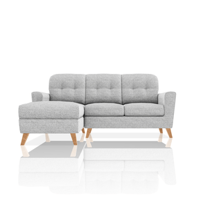 SOFA DONNA TELA LIFE SECCIONAL GRIS 53