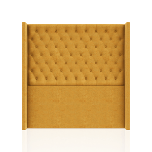 CABECERA PRINCE S.T TELA MICROFIBRA ITALY QUEEN AMARILLO