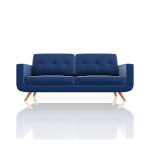 SOFA SCOTTY TELA MICROFIBRA ITALY 3C AZUL ATLANTICO