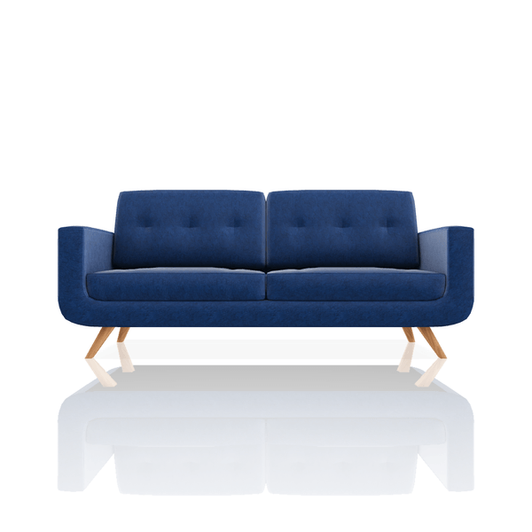 SOFA SCOTTY TELA MICROFIBRA ITALY 3C AZUL ATLANTICO