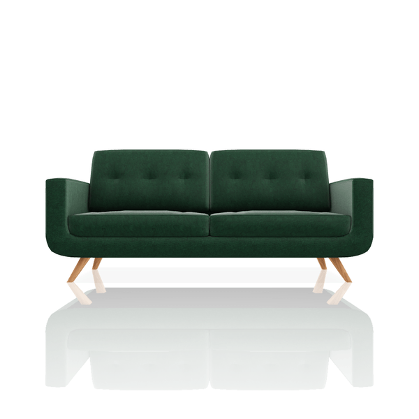 SOFA SCOTTY TELA MICROFIBRA ITALY 3C VERDE AMAZONAS