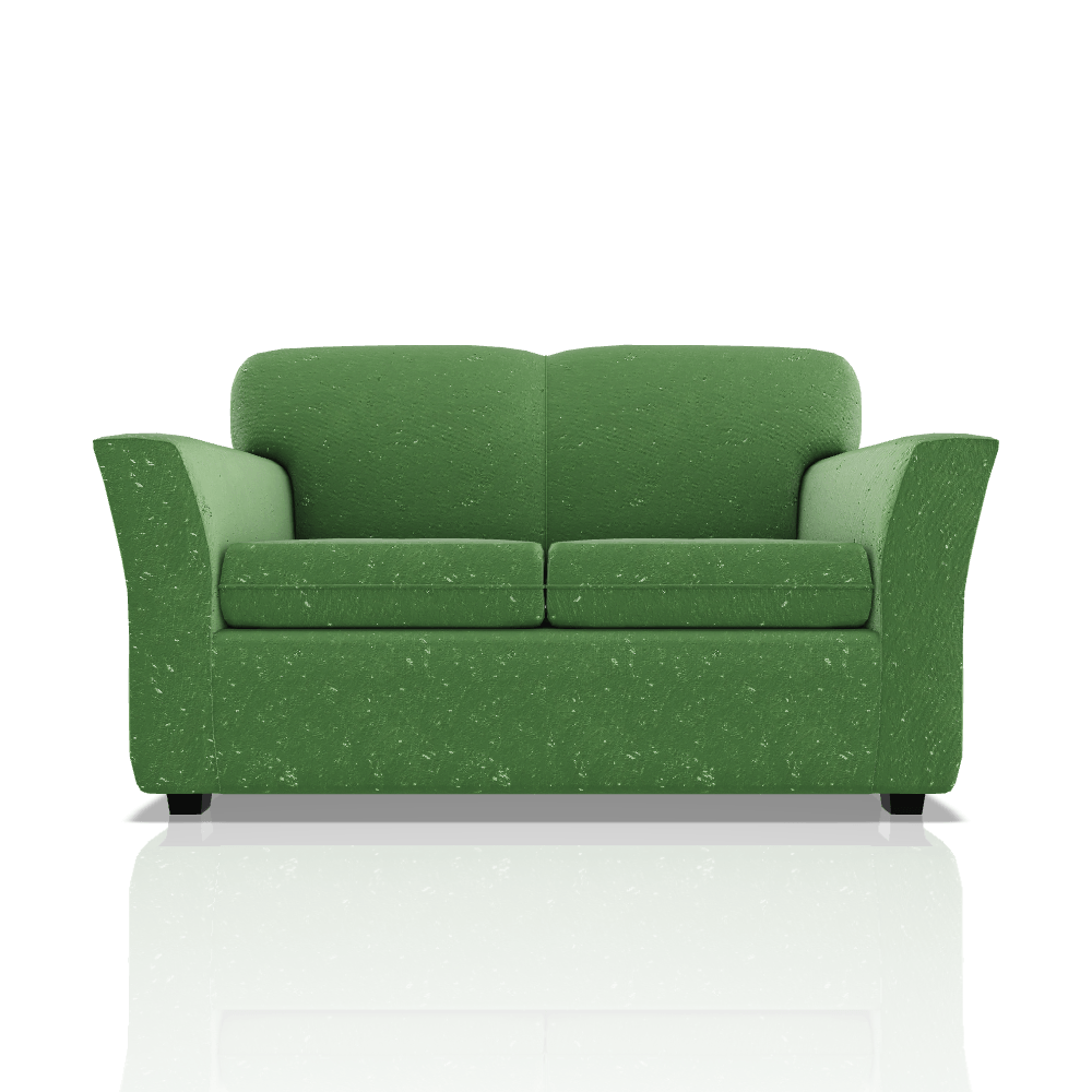 SOFA LOUIS TELA MADRI 2C VERDE HELECHO Multitop