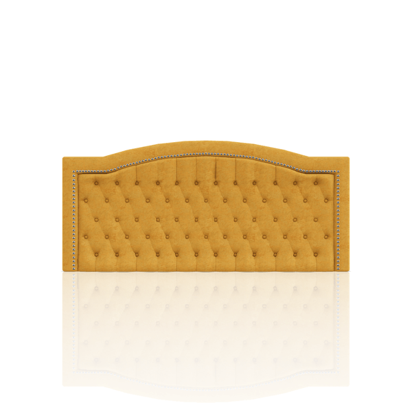 CABECERA PRINTELLA C.T TELA MICROFIBRA ITALY KING AMARILLO