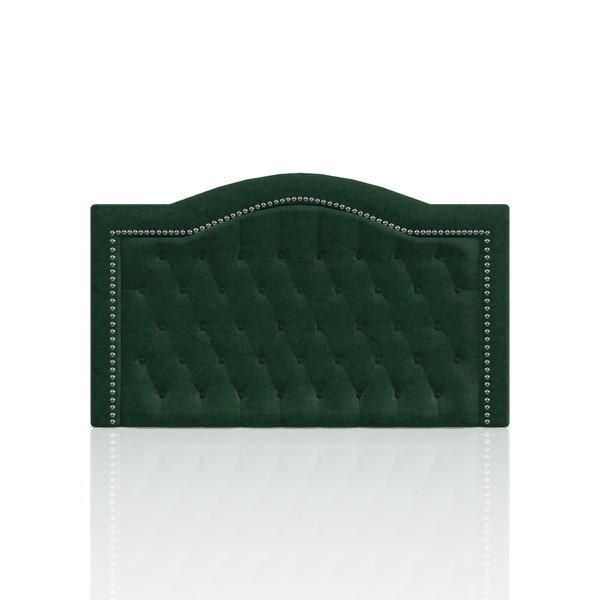 CABECERA PRINTELLA C.T TELA MICROFIBRA ITALY QUEEN VERDE AMAZONAS