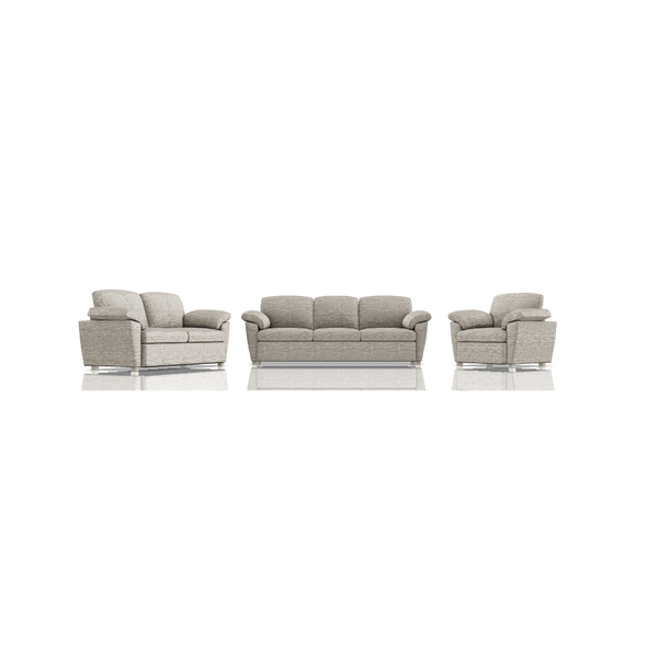 SOFA TREVOR TELA LIFE 3C 2C 1C MARRON CLARO 75