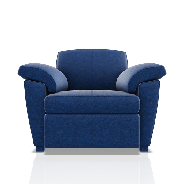SOFA TREVOR TELA MICROFIBRA ITALY 1C AZUL ATLANTICO
