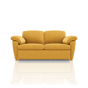 SOFA TREVOR TELA MICROFIBRA ITALY 2C AMARILLO