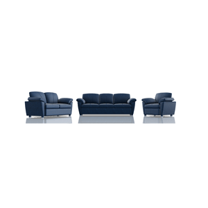 SOFA TREVOR TELA MICROFIBRA ITALY 3C 2C 1C VERDE AZULADO