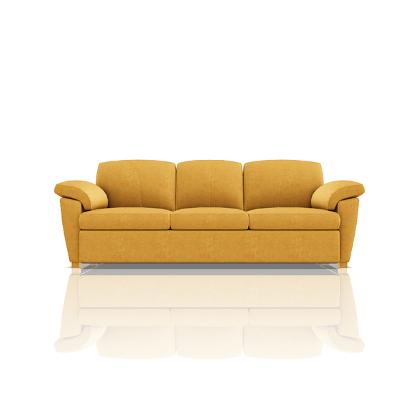 SOFA TREVOR TELA MICROFIBRA ITALY 3C AMARILLO