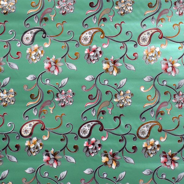 HULE SATIN PETUNIA VERDE CLARO