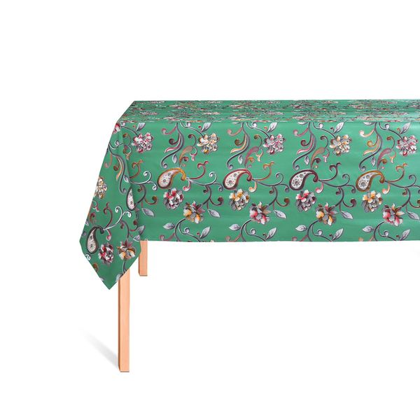 HULE SATIN PETUNIA VERDE CLARO