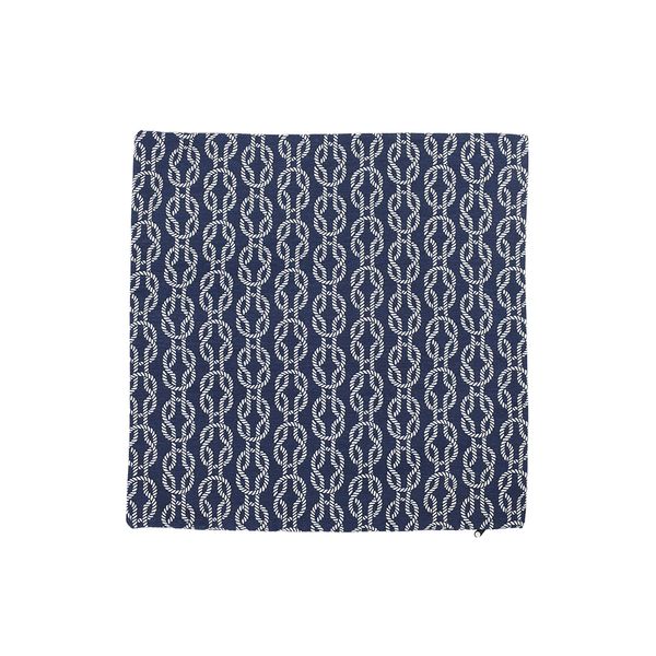 FUNDA COJIN EXTERIOR AQUATEC 45X45 CM CADENAS AZUL