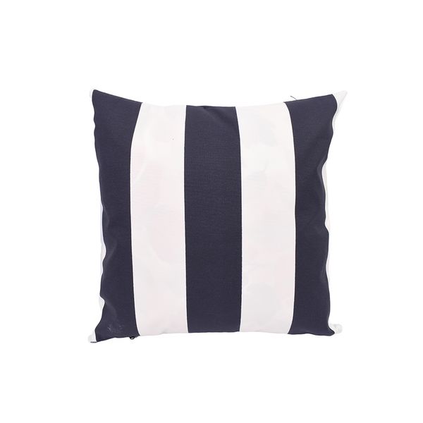 FUNDA COJIN PREMIUM EXTERIOR SOLARIS 45X45CM RAYAS AZUL