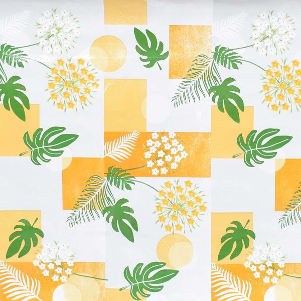 CUBREMESA VINIL BRISA NARANJA