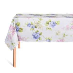 CUBREMESA LIGHT PVC FLORENTINA BLANCO