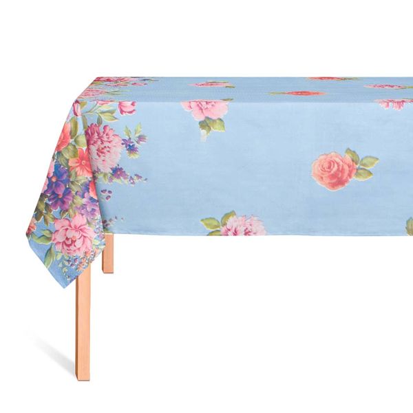 CUBREMESA PLAIN PVC ARLENE AZUL