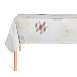 CUBREMESA VINIL JIMENA CREMA