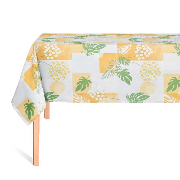 CUBREMESA VINIL BRISA NARANJA