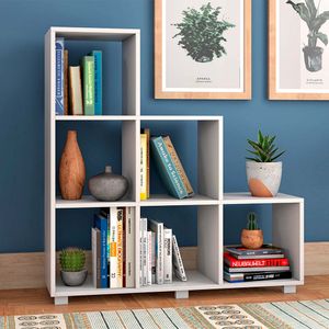 ESTANTERIA MARVIN 98 X 91.5 X 29.4 CM BLANCO