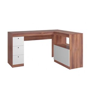 ESCRITORIO LARISA 80 X 150 X 113.5 CM MARRON/BLANCO