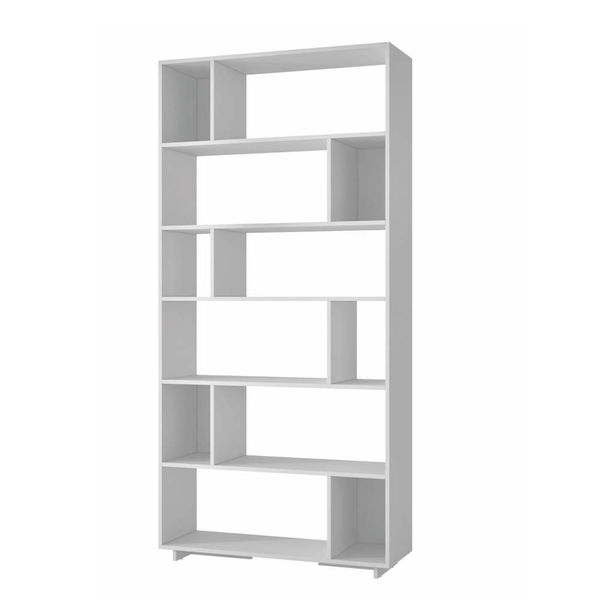 LIBRERO ASHER 187.5 X 90 X 29.4 CM BLANCO