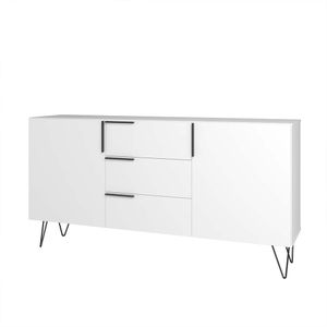 COMODA TIRSA 81 X 160 X 35 CM BLANCO