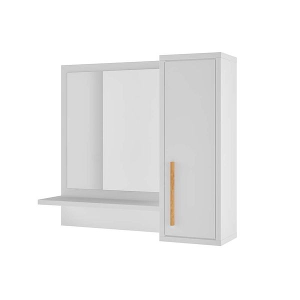 REPISA ROXANNE 53.5 X 60 X 14 CM MARRON CLARO/BLANCO