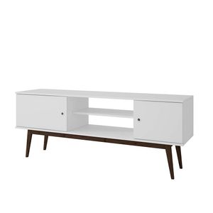 STAND TV ZAID 58.5 X 150 X 38 CM BLANCO/NEGRO