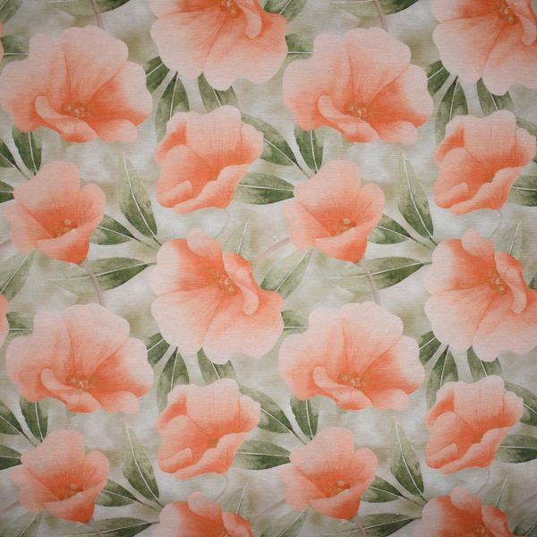 TELA LONETA DIG FLORES MELON