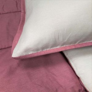 ALONDRA EDREDON BICOLOR POLIALG 150H QUEEN BEIGE/ROSADO (152302)