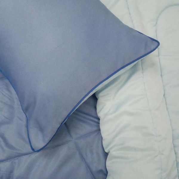 FREE HOME KIDS EDREDON BICOLOR 2FDAS 2 PLZ ACERO/CELEST (151893)