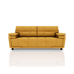 SOFA ANTONIO TELA MICROFIBRA ITALY 3C AMARILLO