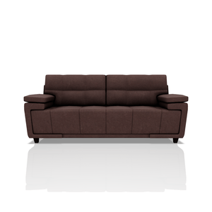 SOFA ANTONIO ULTRA CUERO 3C CAOBA 56
