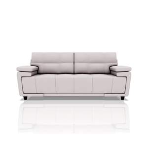 SOFA ANTONIO ULTRA CUERO 3C HUESO 68