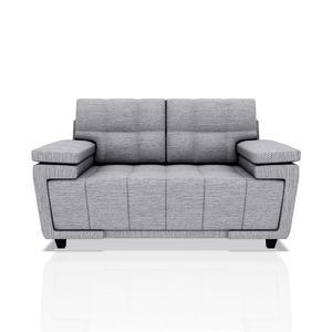 SOFA ANTONIO TELA COUGAR 2C GRIS PLATA