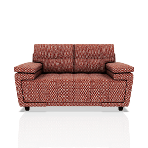 SOFA ANTONIO TELA LENA 2C ROJIZO