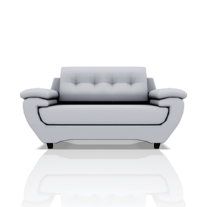 SOFA EMILIO ULTRA CUERO 2C SILVER 32