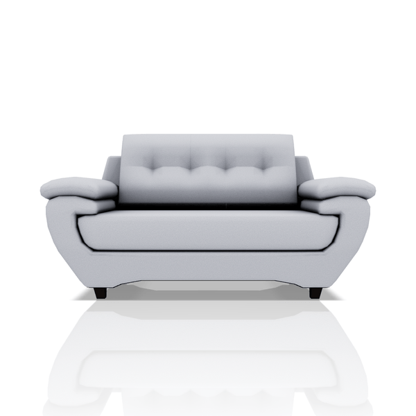 SOFA EMILIO ULTRA CUERO 2C SILVER 32