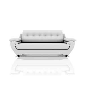 SOFA EMILIO PRANNA 3C BLANCO NIEVE