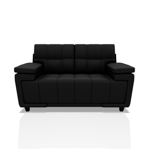 SOFA ANTONIO ULTRA CUERO 2C NEGRO 02