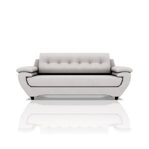 SOFA EMILIO TELA DUNDAS 3C BLANCO