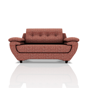 SOFA EMILIO TELA LENA 2C ROJIZO