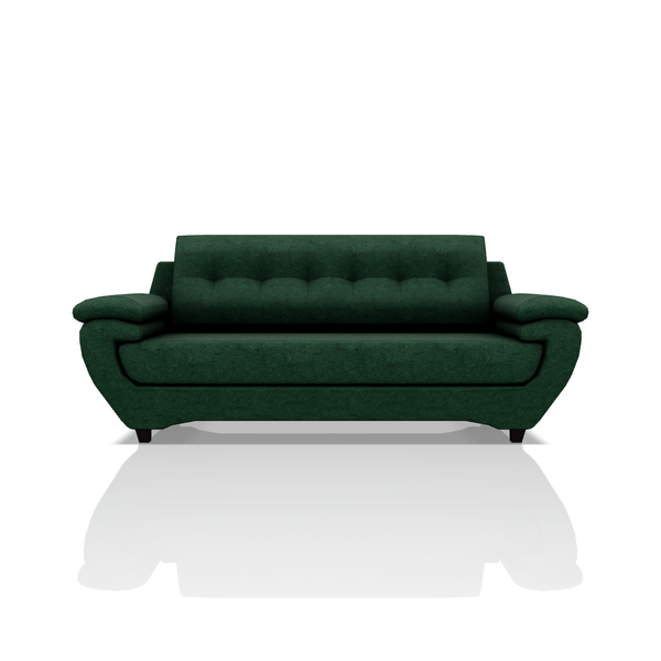 SOFA EMILIO TELA MICROFIBRA ITALY 3C VERDE AMAZONAS