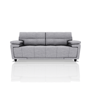 SOFA ANTONIO TELA COUGAR 3C GRIS PLATA