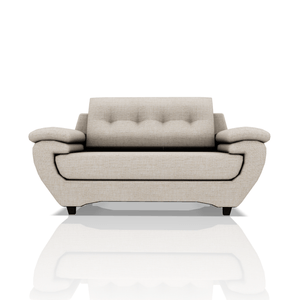 SOFA EMILIO TELA ALPHA 2C ALMENDRA