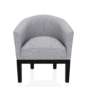 BUTACA ADELIA TELA COUGAR GRIS PLATA