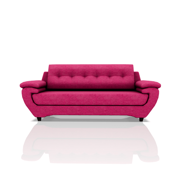 SOFA EMILIO TELA MICROFIBRA ITALY 3C FUCSIA