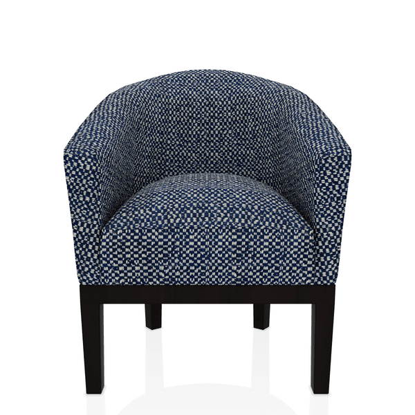 BUTACA ADELIA TELA LENA AZUL