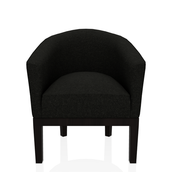 BUTACA ADELIA TELA MICROFIBRA ITALY NEGRO