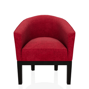 BUTACA ADELIA TELA MICROFIBRA ITALY ROJO